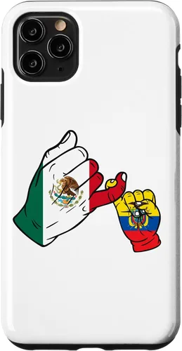 Vista 11 de iPhone 15 Parent and child Mexico Ecuador family Case