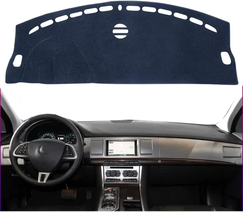 Vista 10 de Cubierta de tablero de coche Compatible con BMW X5 F15 2014 2015 2016 2017 2018 con transmisión a la izquierda Forro de alfombra de tablero