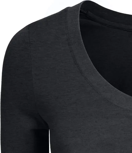 Vista 5 de J. LOVNY Camisetas básicas casuales de manga media 34 con cuello en V para niña