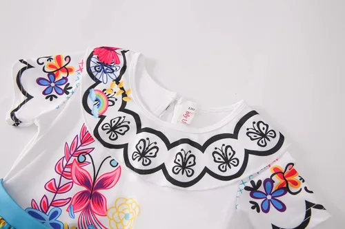 Vista 7 de Vestido de Encanto Isabella Mirabel para niñas disfraz de princesa Madrigal
