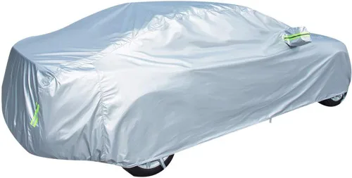 Vista 3 de Funda para coche con funda impermeable para coche Ferrari 488 Pista Spider para todo tipo de clima, transpirable, forro de algodón, ajuste
