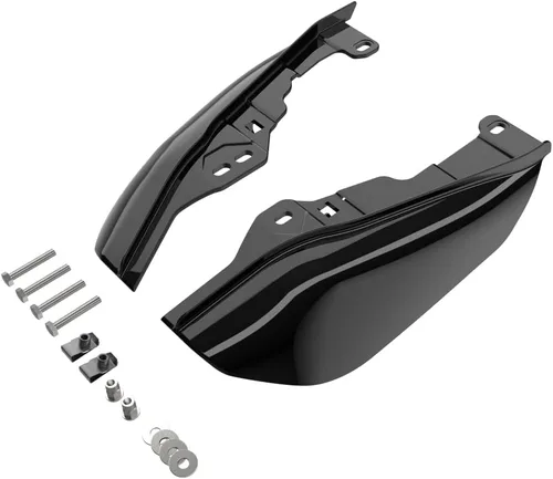 Vista 97 de Advanblack Deflectores de aire Road Glide de marco medio 2024 compatibles con Harley Touring Street Glide, Road King, Electra Glide, 2009-2025