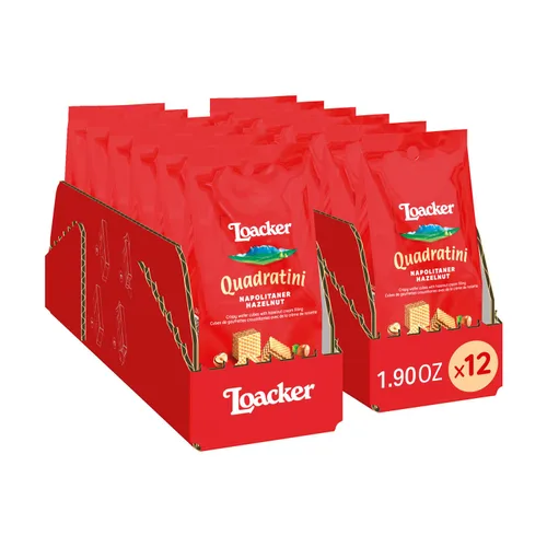 Vista 36 de Loacker Quadratini - Obleas de yogur de arándano de tamaño pequeño