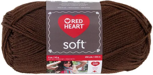 Vista 28 de RED HEART Hilo suave, negro