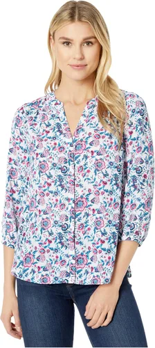 Vista 44 de Blusa petite para mujer con manga 3/4 de la marca NYDJ Alicia Glen