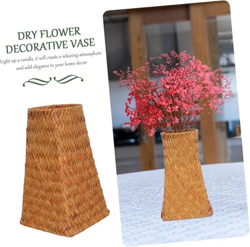 Vista 7 de STOBOK Soporte decorativo para bolígrafo de almacenamiento, florero, creativo, organizador de plumas, estilo europeo, vida acogedora