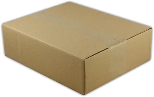 Vista 4 de EcoSwift 5 cajas de embalaje de la cartulina acanalada 10x8x4 que envían por correo los cartones móviles de la caja de envío