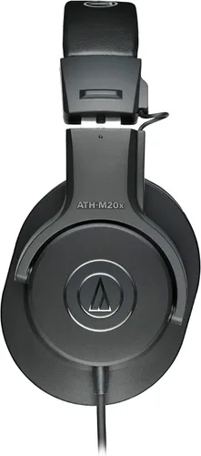 Vista 4 de Audio-Technica ATH-M20x Audífonos profesionales de estudio, color negro