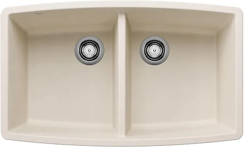 Vista 7 de Fregadero Blanco Performa Silgranit II Cascada., 440069
