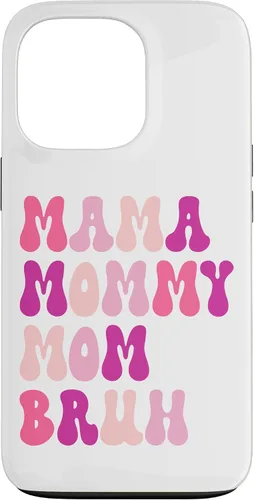Vista 10 de Ma Mama Mommy Mom Bruh Funny Boy Mom Mothers Day Case for iPhone 17
