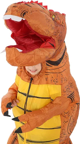 Vista 3 de FUNNY COSTUMES T-Rex - Disfraz de dinosaurio para niños talla 4-12