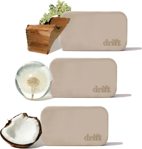 Vista 23 de Drift Ambientador de coche – Ambientador de piedra – Eliminador de olores de coche – Kit de iniciación ámbar paquete de 3 – Clip incluido – Ámbar