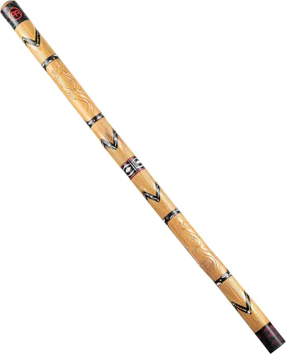 Vista 8 de Didgeridoo, bambú, diseño negro