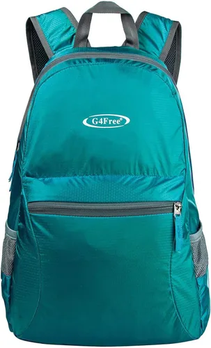 Vista 14 de G4Free Mochila plegable ligera de 20L para viajes, senderismo, mochila plegable para hombres y mujeres