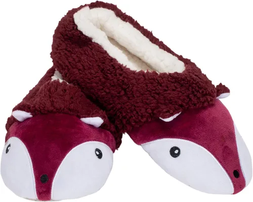 Vista 10 de Elanze Designs Pantuflas suaves antideslizantes con forro de felpa para interior para mujer Negro