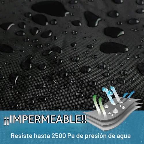Vista 4 de Funda para UTV impermeable, resistente de 2 a 3 plazas lado a lado, cubierta de tela Oxford para Polaris RZR Ranger Can-Am Defender Kawasaki Mule