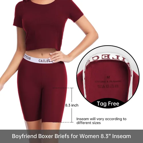 Vista 4 de Ropa interior tipo bóxer para mujer, calzoncillos tipo bóxer para mujer, calzoncillos tipo bóxer para mujer, ropa interior para mujer