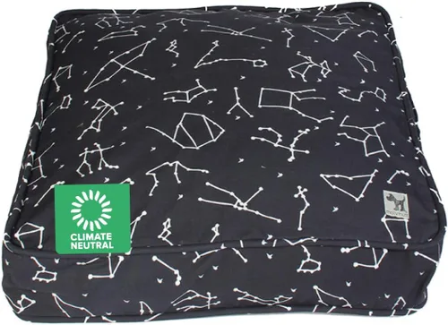 Vista 41 de Molly Mutt Pequeña Funda para Cama de Perro, Amarillo por la Mañana, Verde Oliva y Azul Claro