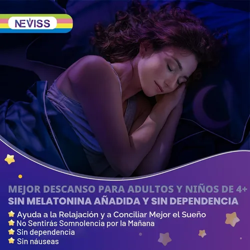 Vista 5 de Gomitas de glicinato de magnesio para adultos y niños mayores de 4 años, suplemento de bisglicinato de magnesio sin azúcar 400/200 mg con B6D3