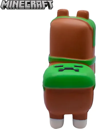 Vista 6 de Minecraft Mega SquishMe Series 2 – Llama – Juguete Squishy perfumado de crecimiento lento de 6 pulgadas