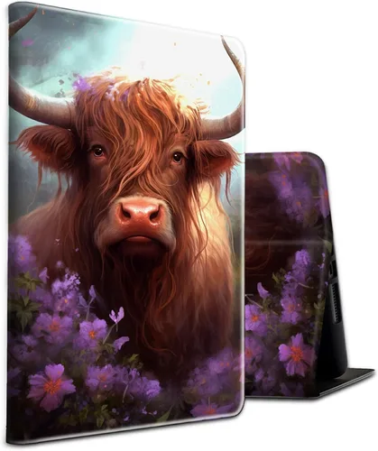 Vista 40 de Funda para tablet Amazon Kindle Fire HD 8/HD 8 Plus versión 2022/2020 (12ª/10ª generación), fundas antideslizantes multiángulo con función de Pinos