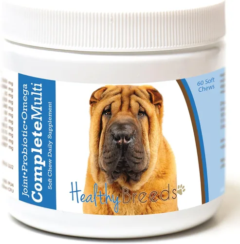 Vista 381 de Healthy Breeds Affenpinscher todo en uno multivitamínico suave masticable 60
