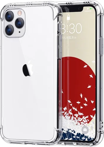Vista 21 de ONES Funda transparente para iPhone 8 Plus/7 Plus, funda delgada de silicona TPU suave, funda protectora militar contra caídas para teléfono