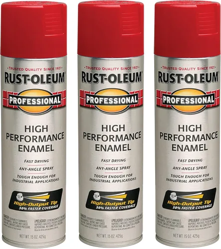Vista 53 de Rust-Oleum 7515838 Pintura en aerosol de esmalte profesional de alto rendimiento, 14 onzas, aluminio