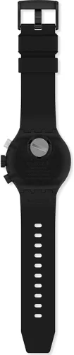 Vista 5 de Swatch Analogical SB02B404, negro, tira, Negro -, Tira