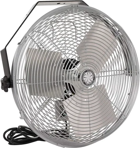 Vista 9 de TPI Ventilador de estación de trabajo - 18 pulgadas. 5750 CFM, 120 voltios, número de modelo U-18-TE
