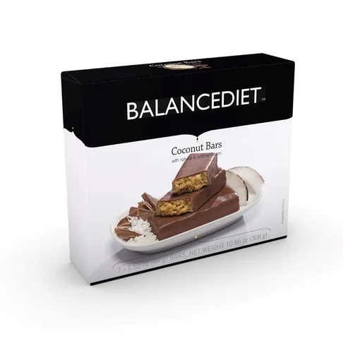 Vista 21 de BalanceDiet™ Barra de proteínas 0.53 oz de proteína Bajo en carbohidratos Caja de 7 barras (nuez de caramelo)