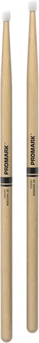 Vista 3 de ProMark Rebound 2B Baquetas de Hickory, Punta Ovalada de Nylon, 1 Par
