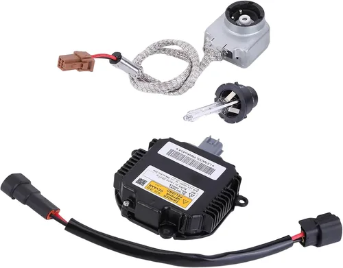 Vista 4 de 28474-89904 Módulo de unidad de control de balasto de xenón HID con encendedor y bombilla D2S, compatible con balasto Nissan 350Z Coupe 2003-2009 1