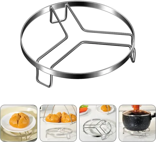 Vista 8 de Stainless Steel Steamer Rack Insert for Cooking Pot