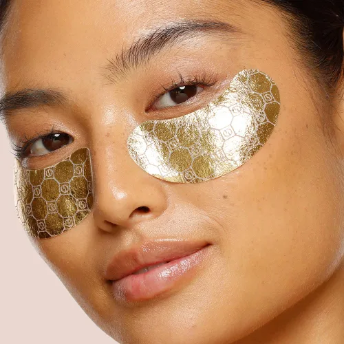 Vista 2 de Jouer Luminize Dark Circle Correcting & Suavizar Parches Ojos, Parche de Ojos de Cafeína para Ojeras e Hinchazón, Parche de Máscara Debajo