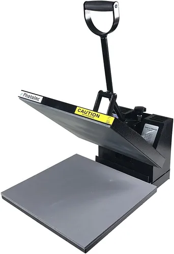 Vista 2 de Máquina de impresión por calor para polera. Máquina de transferencia ePhoto para polera. Tamaño 15 x 15 pulgadas