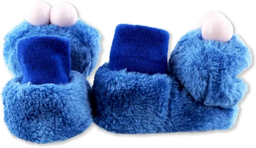 Vista 4 de Sesame Street Calcetín Top para niños, Azul