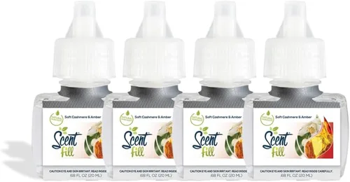 Vista 33 de Scent Fill Ambientador enchufable de sidra de manzana, 4 recambios de aceite perfumado