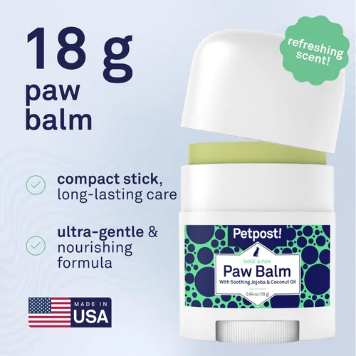 Vista 7 de Bálsamo para perros - Crema nutritiva que alivia la picazón y las patas secas del perro con ingredientes hidratantes - Aceite de coco orgánico