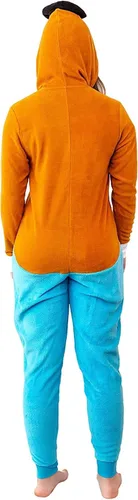 Vista 2 de Disney Women's Toy Story Potato Sherpa Microfleece Costume Union Suit