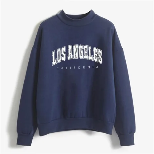 Vista 3 de LCMTWX Sudaderas de cuello redondo para mujer, con estampado de manga larga, sin botones, casual, divertidas, para Navidad