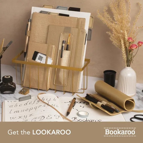 Vista 5 de IF Bookaroo Cuaderno Tidy - Oro