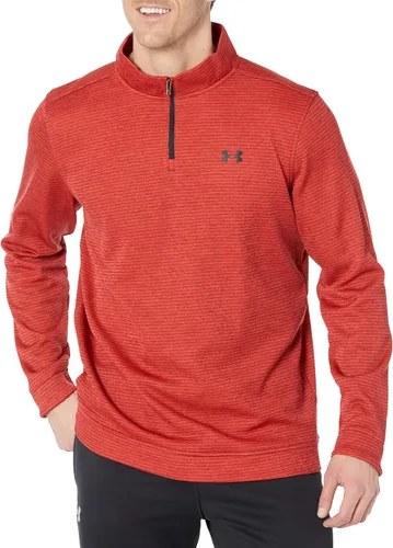 Vista 3 de Under Armour Suéter Storm SweaterFleece para hombre con cuarto de cremallera (001) negro/blanco/negro