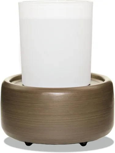 Vista 2 de Candle Warmers 2 en 1 Calentador de velas y cubos de fragancia (Mocha)