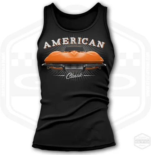 Vista 9 de Camiseta sin mangas para mujer 1967 Corvette American Muscle Car