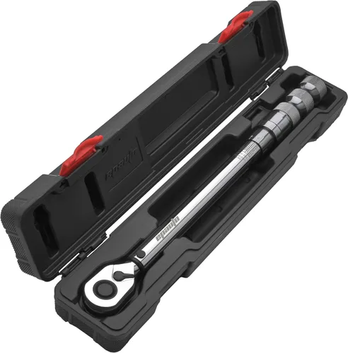 Vista 8 de EPAuto 1/2-Inch Spring-Loaded Ring Locking Torque Wrench, 10~150 ft-lb