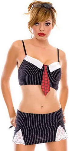 Vista 15 de ToBeInStyle Disfraces de tocador reveladores novedosos para mujer