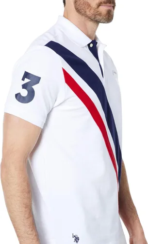 Vista 3 de U.S. Polo Assn. Polo de piqué de manga corta