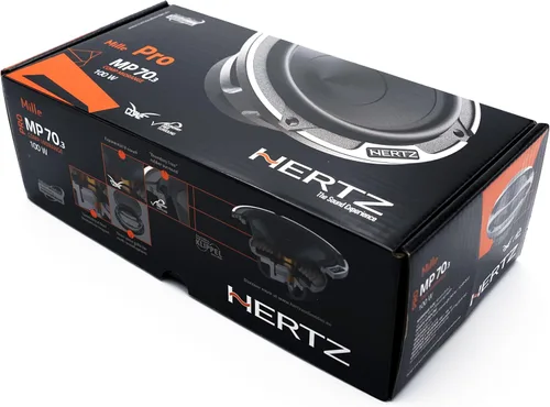 Vista 6 de HERTZ Mille Pro Serie MP-703 Par de altavoces de rango medio de 3 pulg. (70 mm) con imanes de neodimio + rejillas