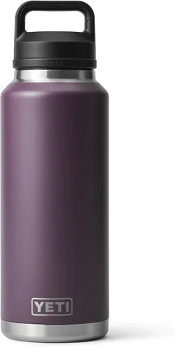 Vista 7 de YETI Rambler Botella de 46 oz, a prueba de fugas, aislada al vacío, de acero inoxidable con tapa Chug, Seafoam Verde mar